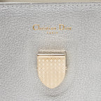 Dior Metallic Calfskin Diorever Medium Tote (SHF-BJ3NV5)
