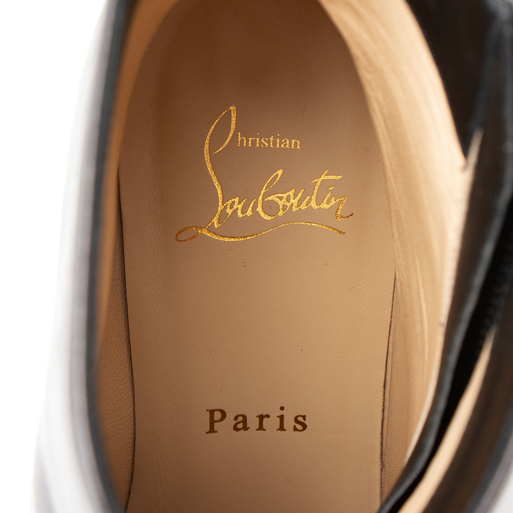 Christian Louboutin Calfskin Birgitta Zip Around Ankle Boots - Size 9 / 39