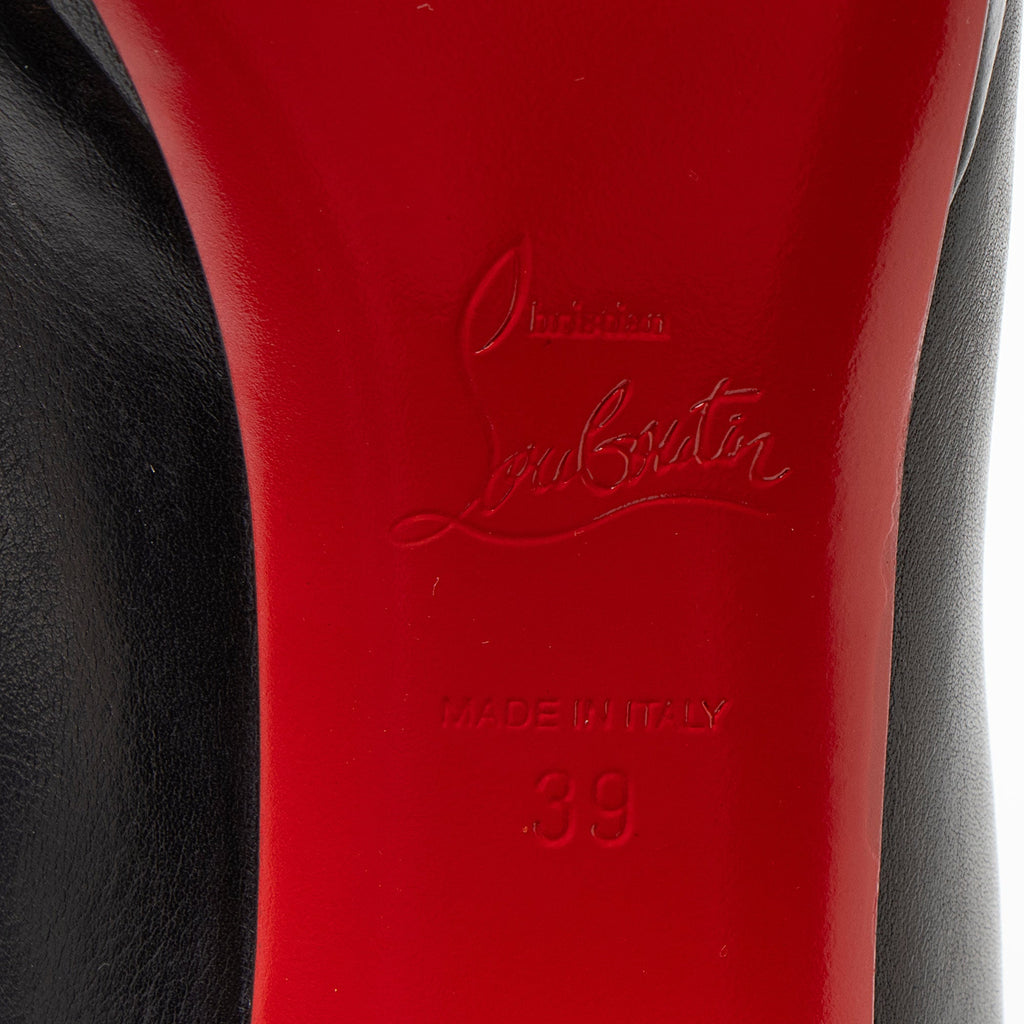 Christian Louboutin Calfskin Birgitta Zip Around Ankle Boots - Size 9 / 39