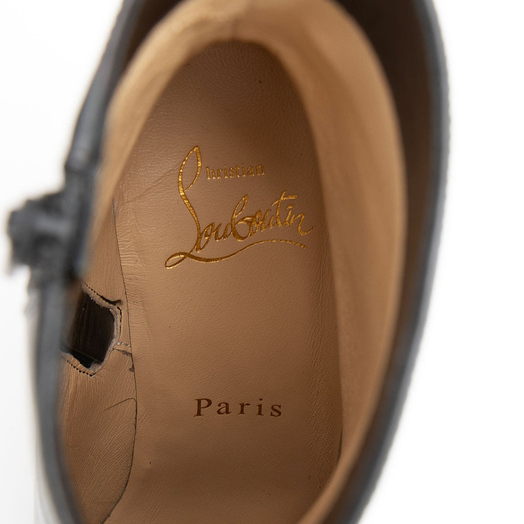 Christian Louboutin Calfskin Condora Ankle Boots - Size 5 / 35