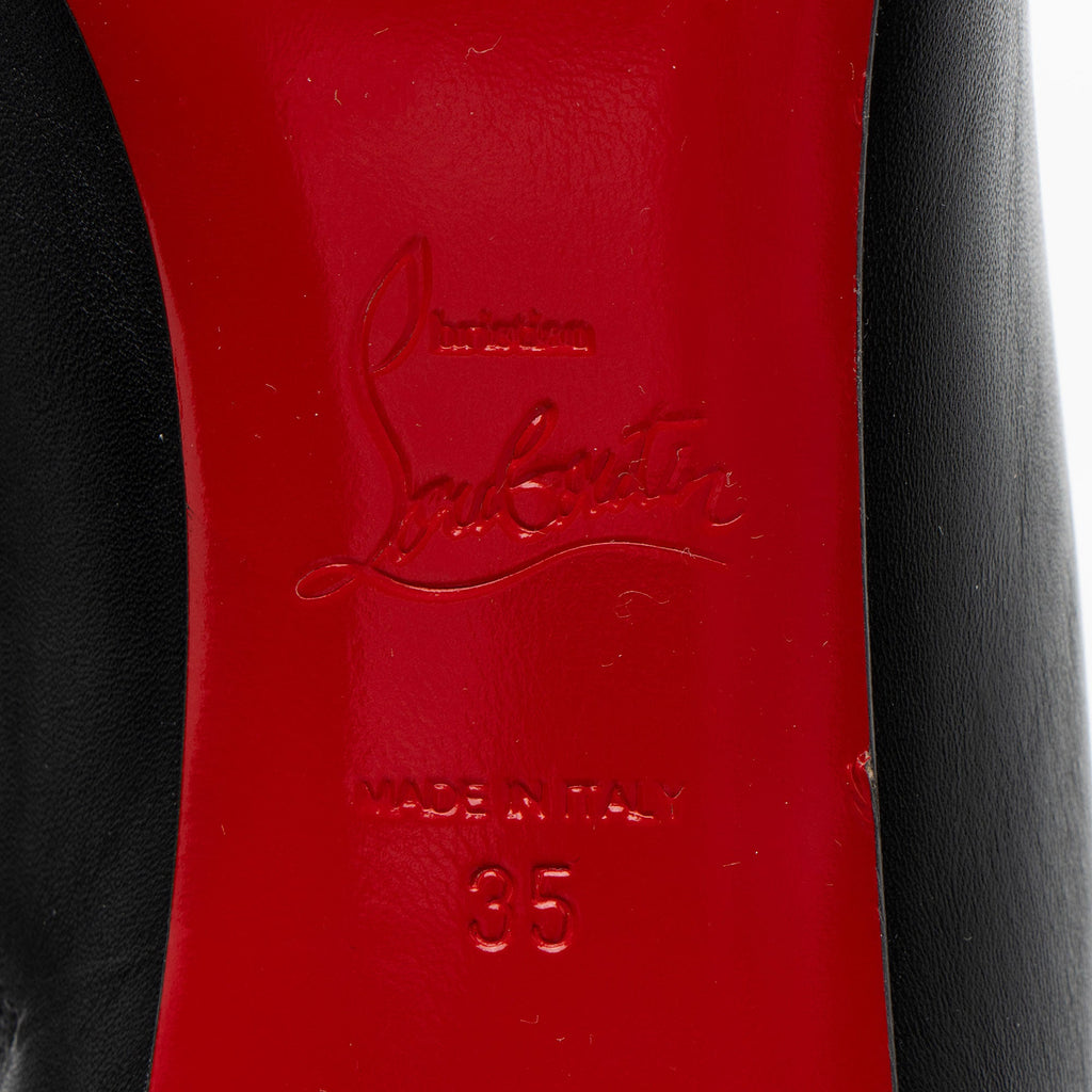 Christian Louboutin Calfskin Condora Ankle Boots - Size 5 / 35