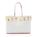 Christian Louboutin Calfskin Couronnes Sevillana Cabata Tote (SHF-CSufWo)