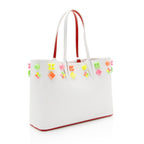 Christian Louboutin Calfskin Couronnes Sevillana Cabata Tote (SHF-CSufWo)