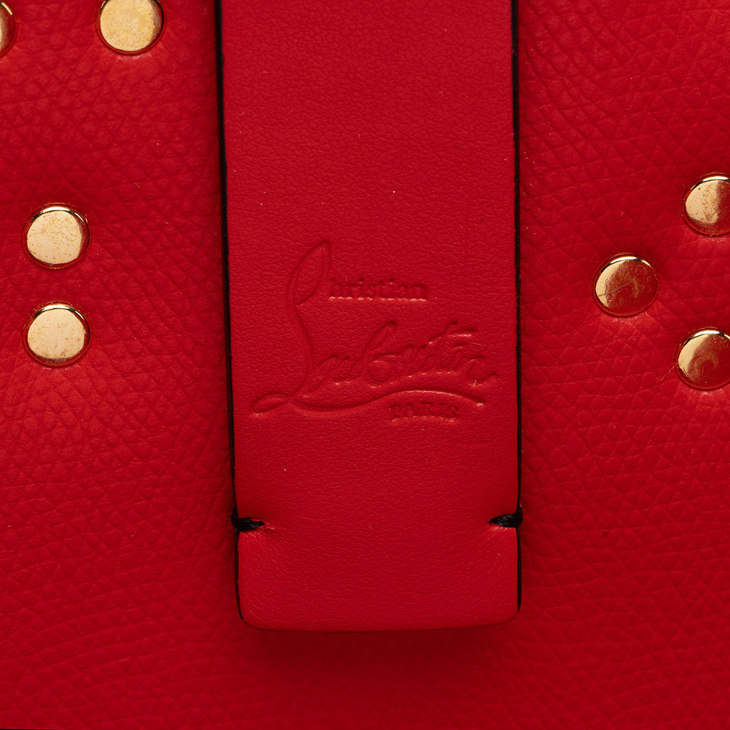 Christian Louboutin Calfskin Couronnes Sevillana Cabata Tote (SHF-wnxgYQ)