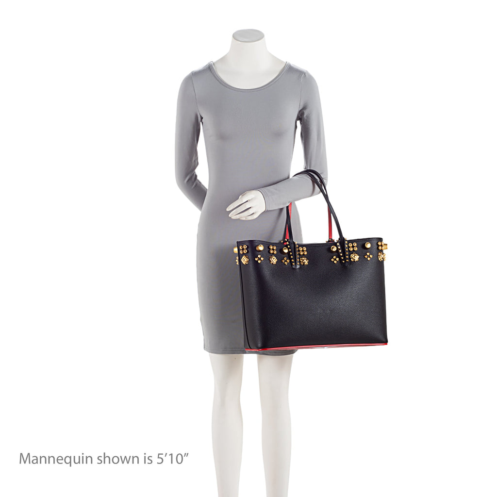 Christian Louboutin Calfskin Couronnes Sevillana Cabata Tote (SHF-wnxgYQ)