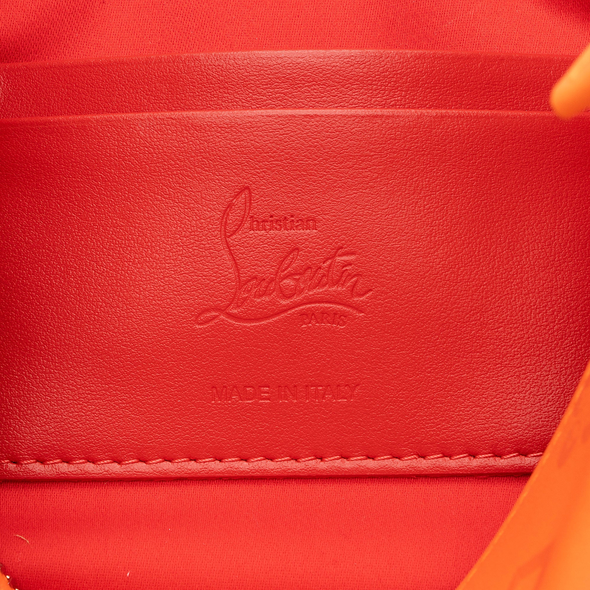 Christian Louboutin Calfskin Loubinthesky Loubila Pouch (SHF-xspmAZ)