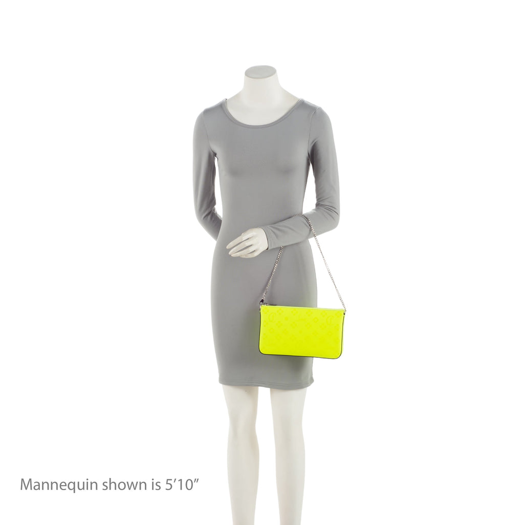 Christian Louboutin Calfskin Loubinthesky Loubila Pouch (SHF-5CEDVJ)
