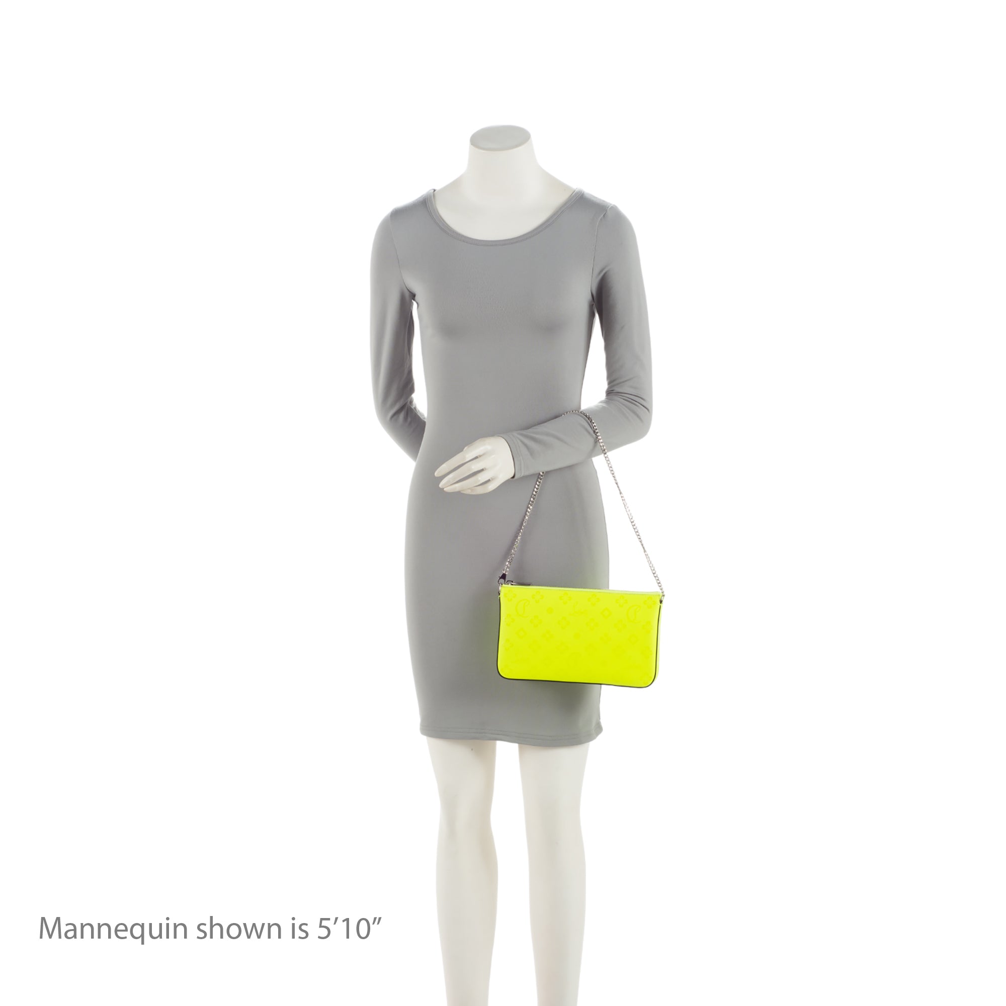 Christian Louboutin Calfskin Loubinthesky Loubila Pouch (SHF-5CEDVJ)