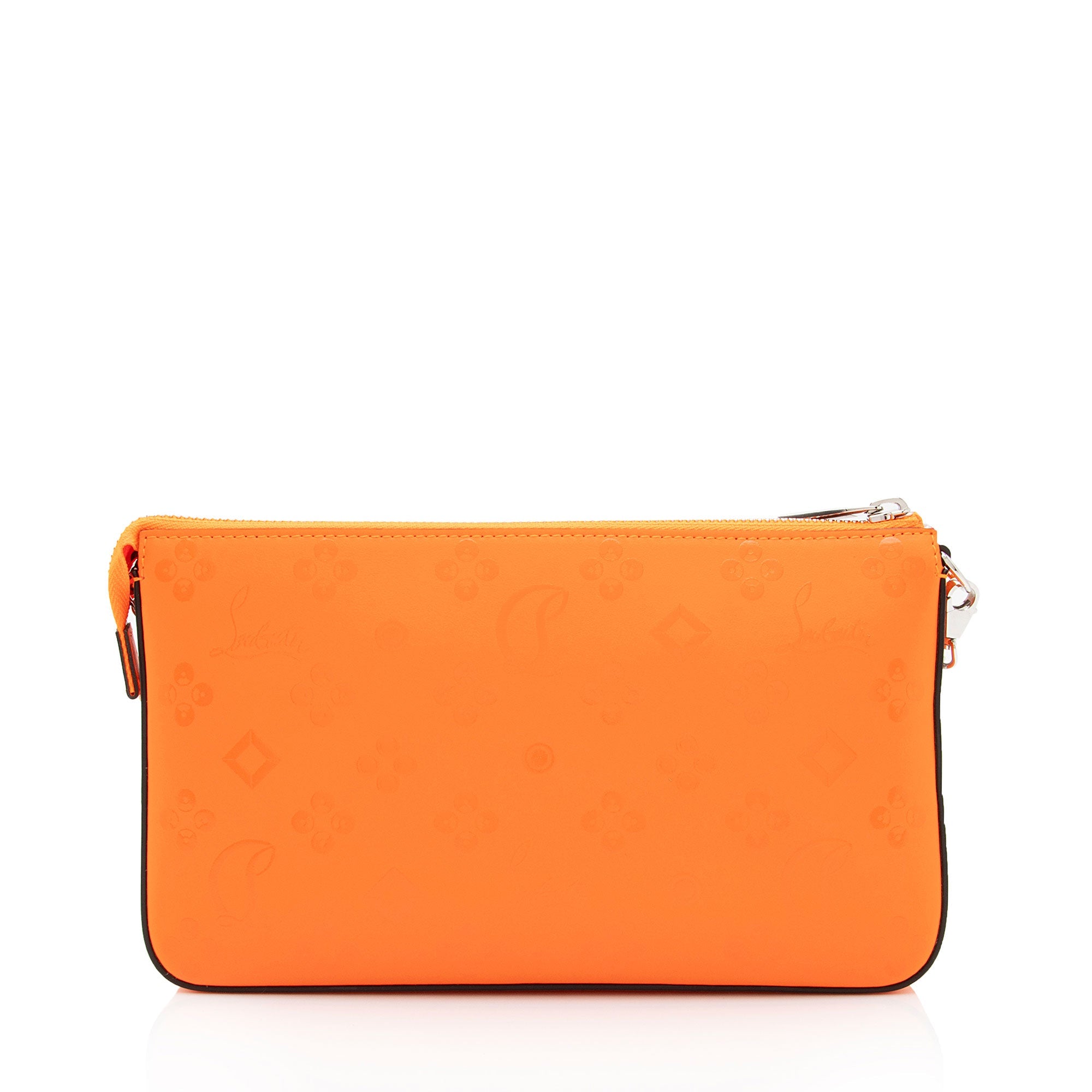 Christian Louboutin Calfskin Loubinthesky Loubila Pouch (SHF-1NOmuV)