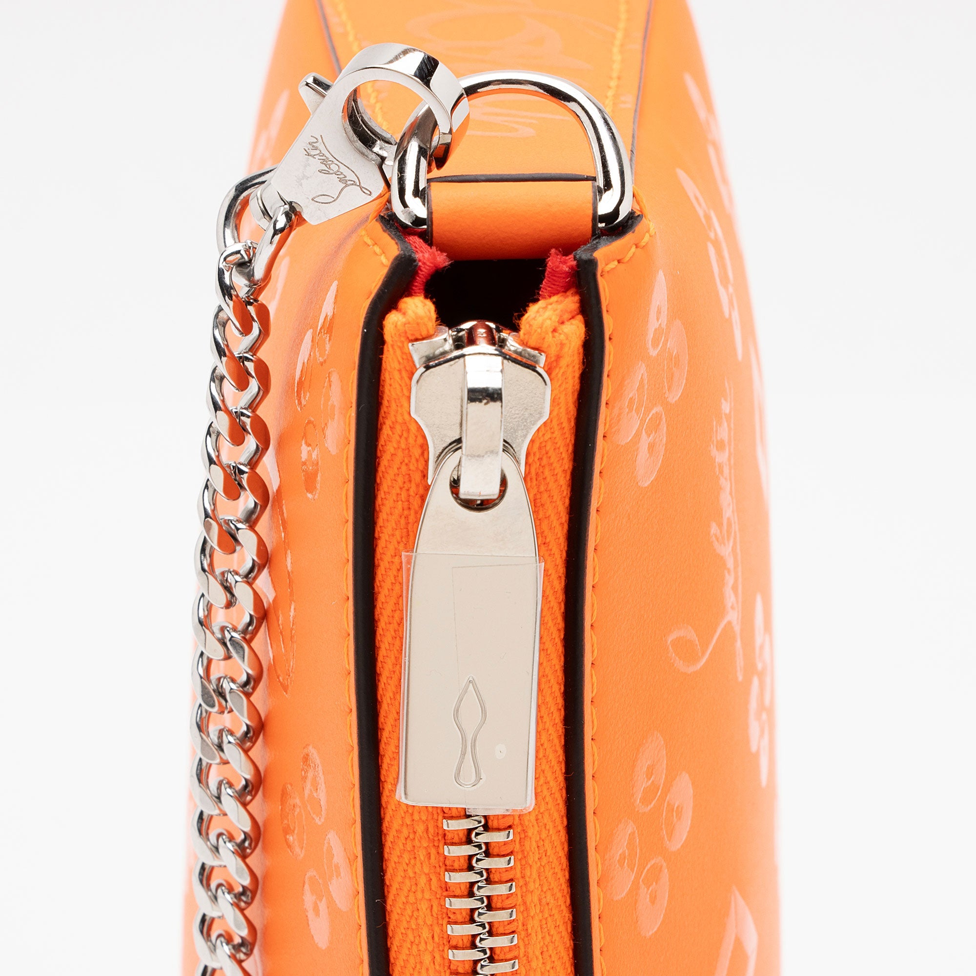 Christian Louboutin Calfskin Loubinthesky Loubila Pouch (SHF-1NOmuV)