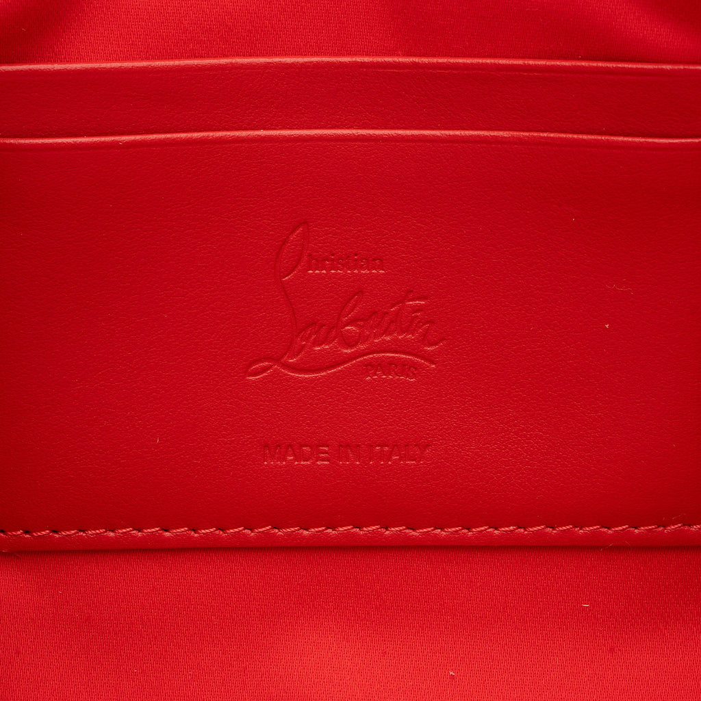 Christian Louboutin Calfskin Loubinthesky Loubila Pouch (SHF-1NOmuV)