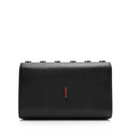 Christian Louboutin Calfskin Loubinthesky Spikes Paloma Clutch (SHF-23795)