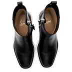 Christian Louboutin Calfskin Maxi Boots - Size 7.5 / 37.5 (SHF-3FXCub)