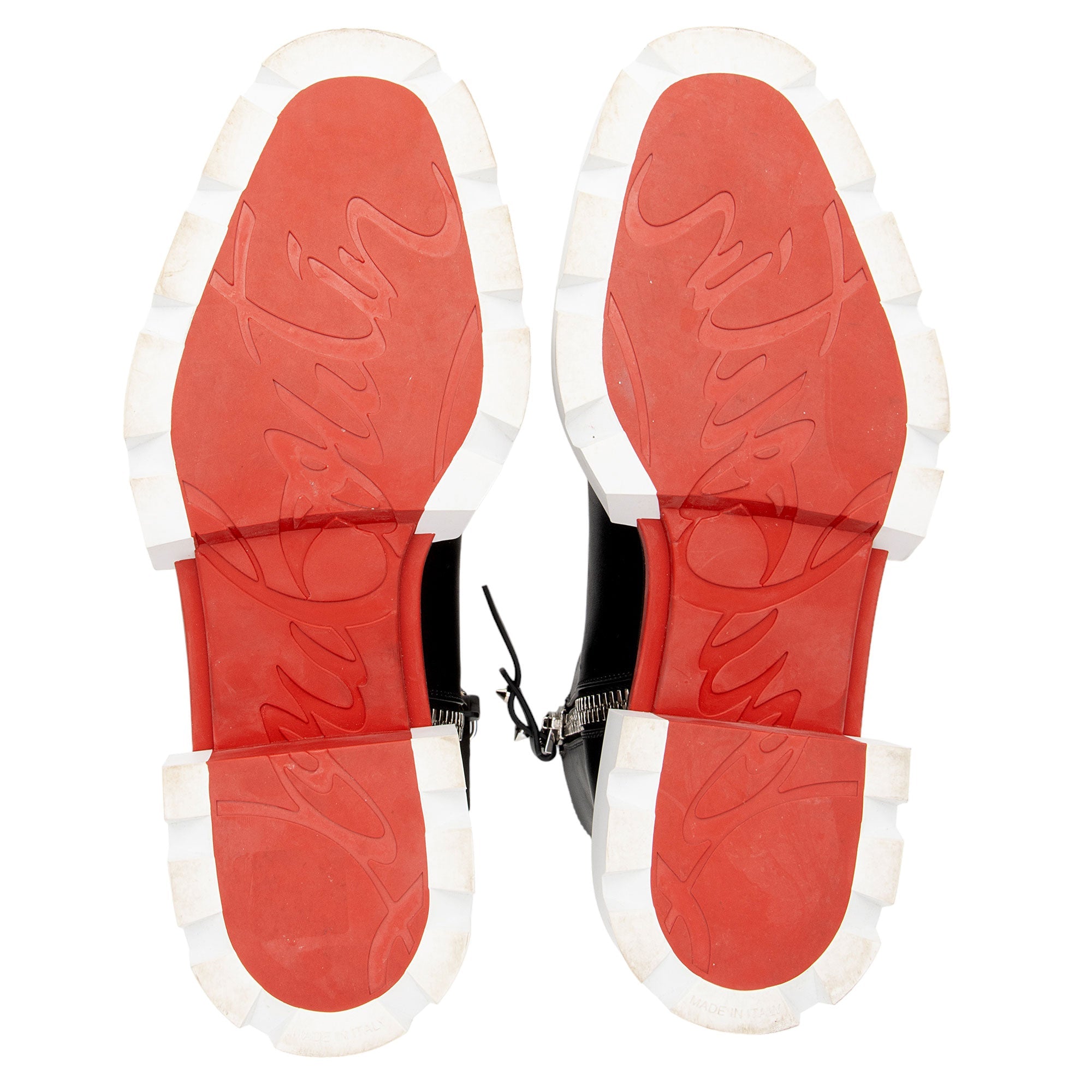 Christian Louboutin Calfskin Maxi Boots - Size 7.5 / 37.5 (SHF-3FXCub)