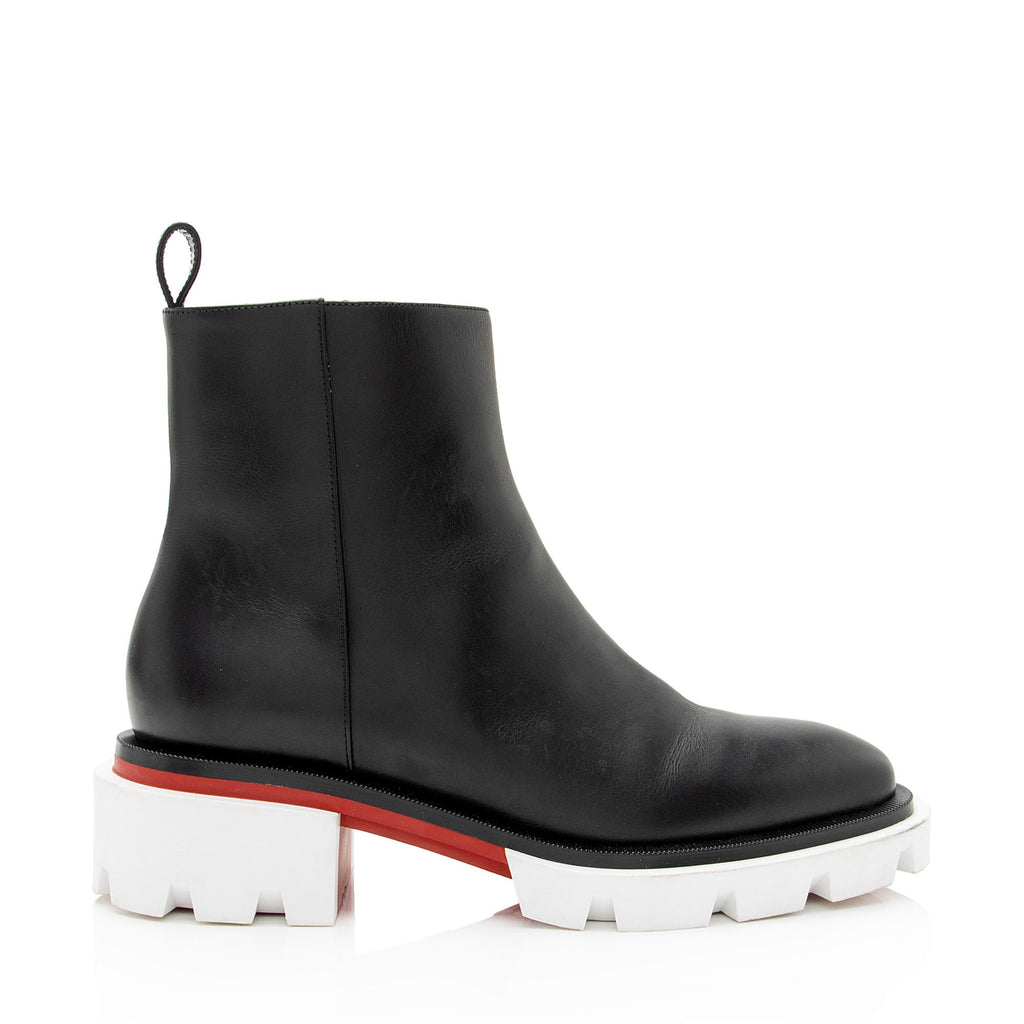 Christian Louboutin Calfskin Maxi Boots - Size 7.5 / 37.5 (SHF-3FXCub)