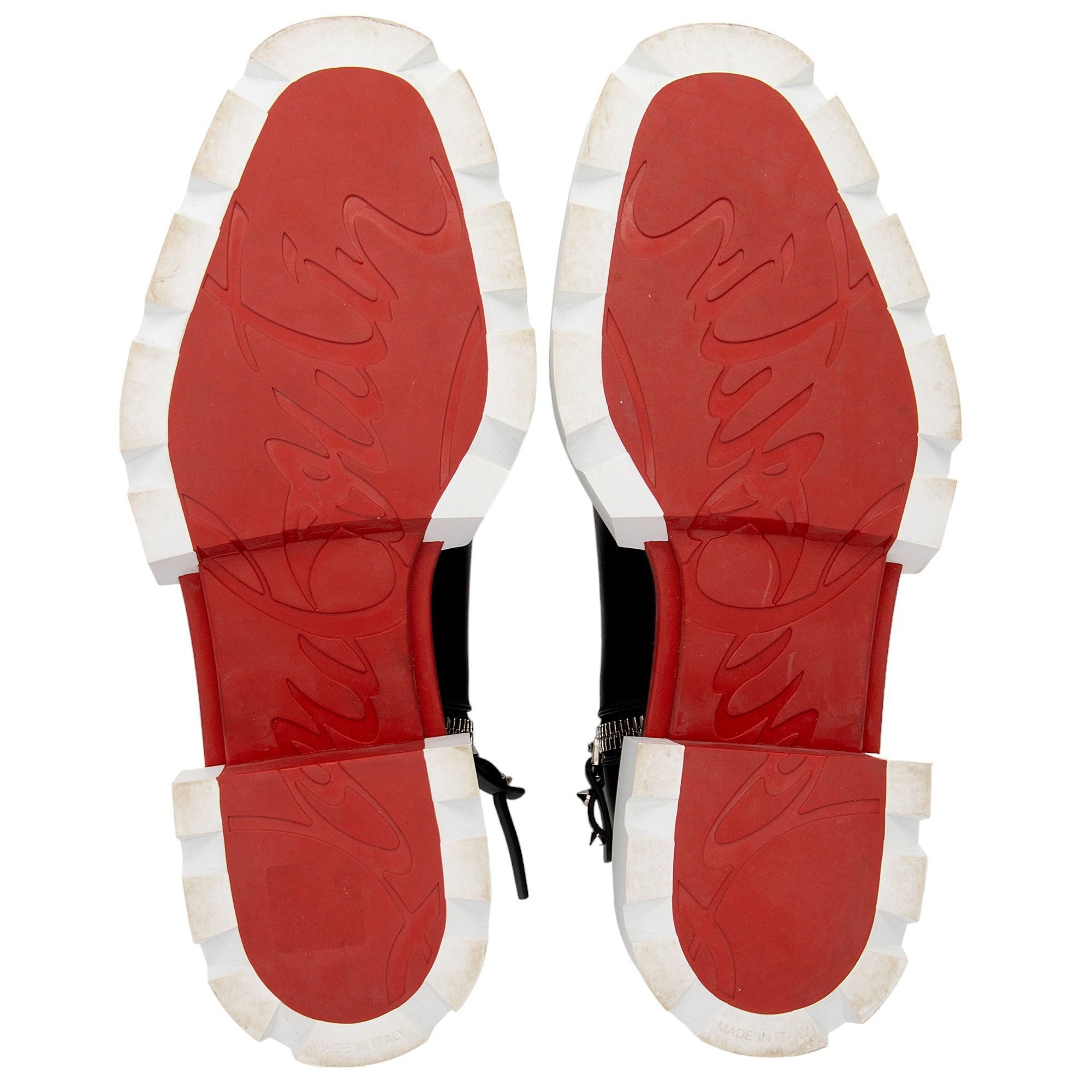 Christian Louboutin Calfskin Maxi Boots - Size 7.5 / 37.5 (SHF-izU9wZ)
