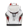 Christian Louboutin Metallic Calfskin Spiked Explorafunk Backpack (SHF-q7zUUZ)