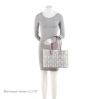 Christian Louboutin Toile Monogram Calfskin Cabata Tote (SHF-2mPGkk)