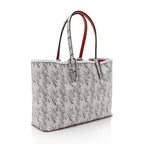 Christian Louboutin Toile Monogram Calfskin Cabata Tote (SHF-2mPGkk)