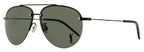 Saint Laurent Pilot Sunglasses Classic 11/F M 001 Black 61mm YSL Black