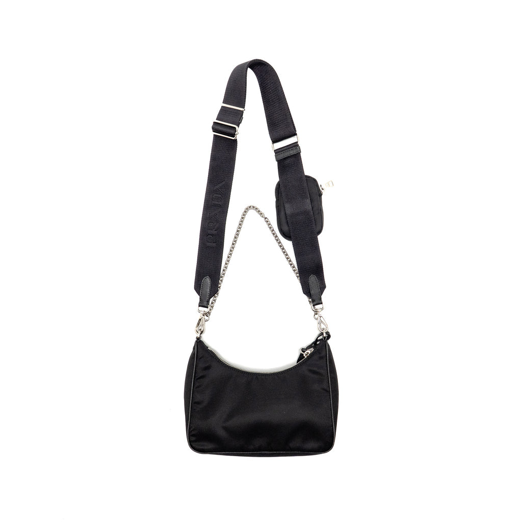 Prada Reedition 2005 Re-nylon Black SHW