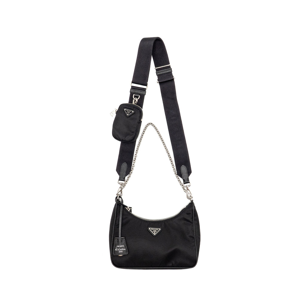 Prada Reedition 2005 Re-nylon Black SHW