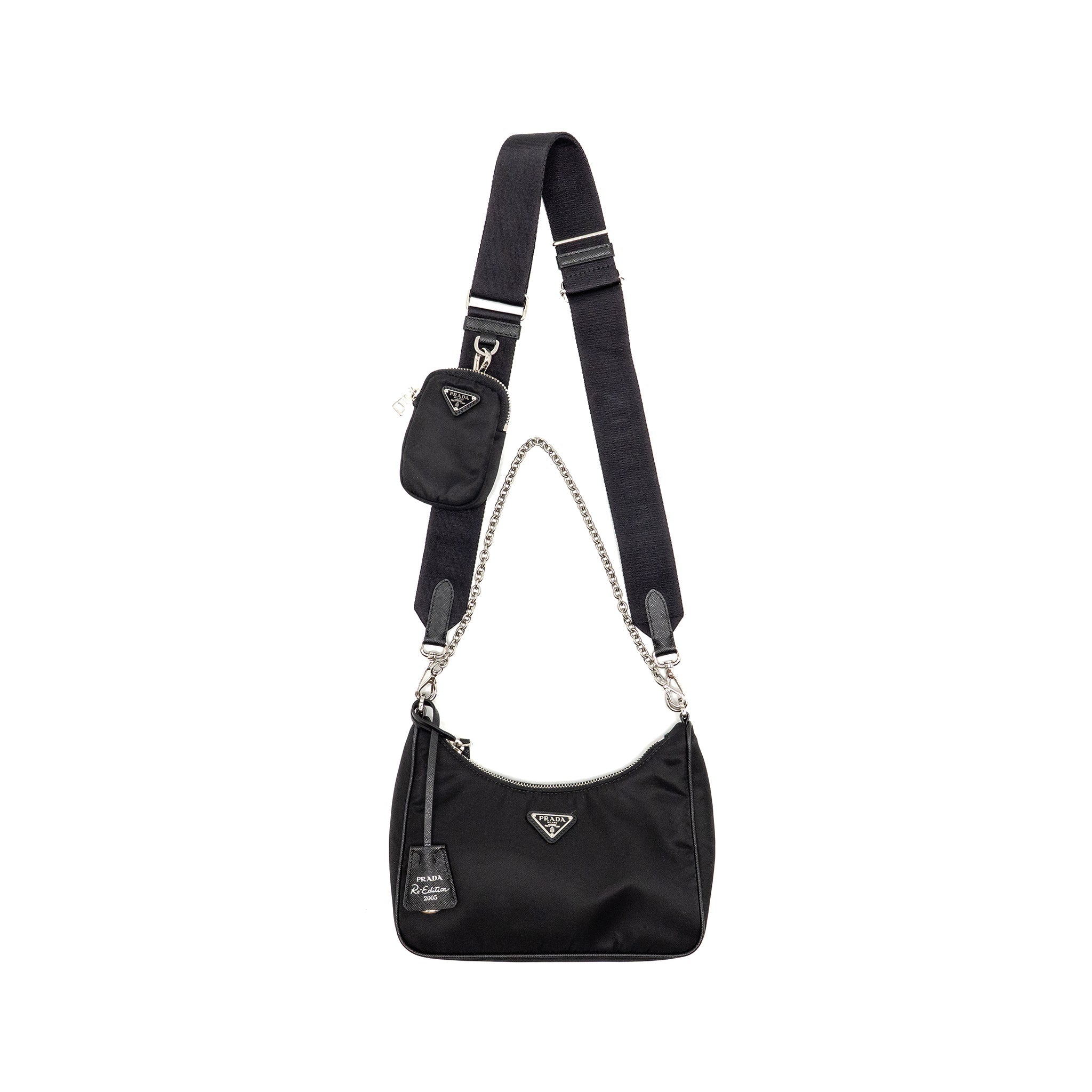 Prada Reedition 2005 Re-nylon Black SHW