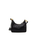 Prada Re-Nylon Mini Bag Nylon/Calfskin Black GHW