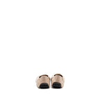 Prada Size 37 Ballet Flat Patent Beige