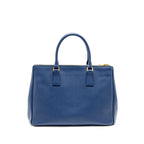 Prada Large Saffiano Tote Bag Galleria Saffiano Leather Bluette GHW