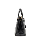 Prada Large Saffiano Tote Bag Leather Black GHW