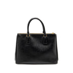 Prada Large Saffiano Tote Bag Leather Black GHW