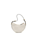 Prada Arqué Small Shoulder Bag Calfskin White GHW