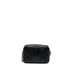 Prada Diagramme Camera Crossbody Bag Calfskin Black Ruthenium Hardware