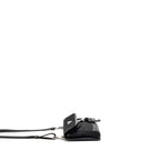 Prada Trimmed Saffiano Phone Case Re-Nylon Black SHW