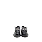 Prada Size 38 Loafers patent black SHW