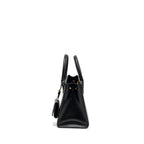 Prada Small Monochrome tote bag Saffiano calfskin black GHW