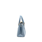 Prada Small Saffiano Tote Bag calfskin Light Blue GHW