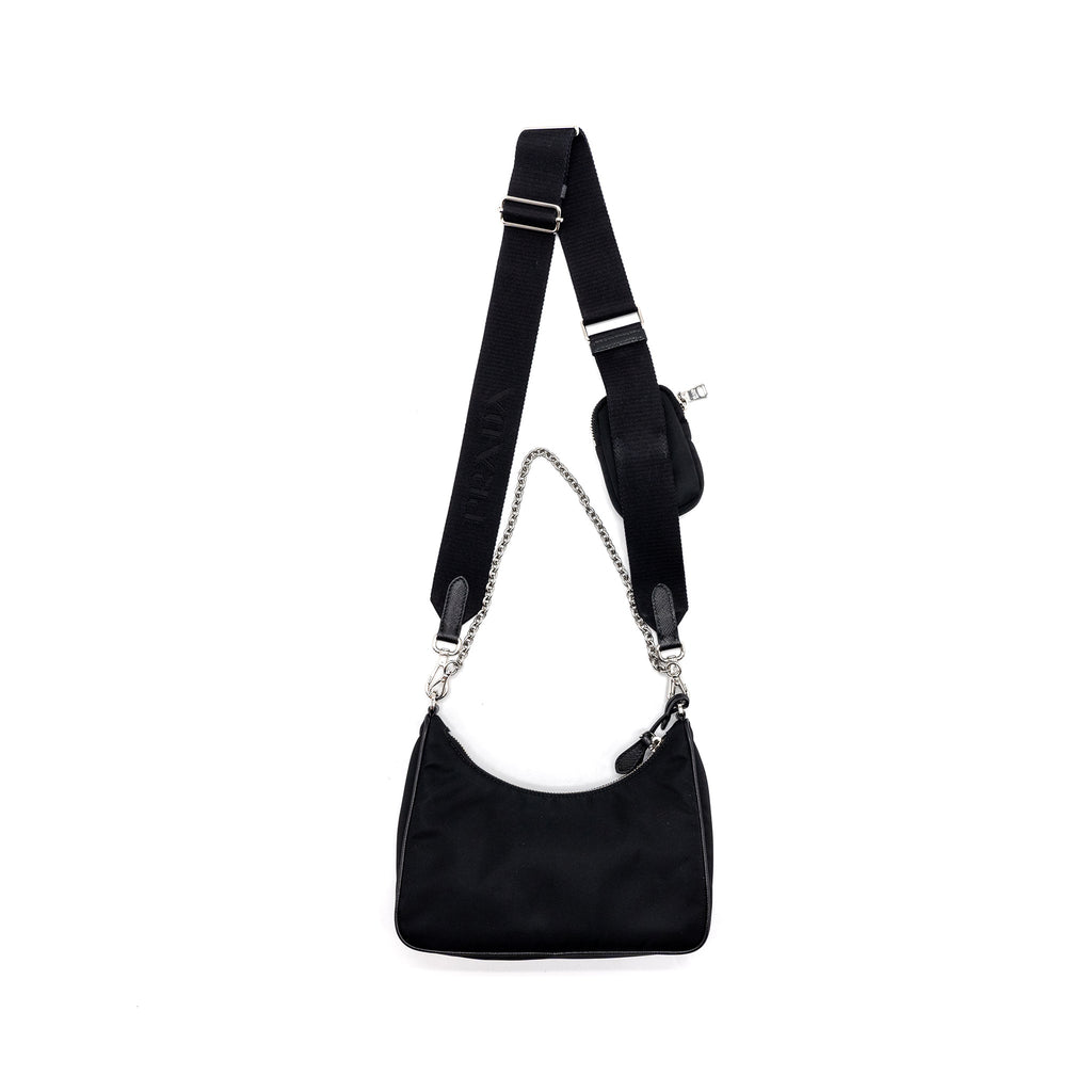 Prada Reedition 2005 Re-Nylon Black SHW