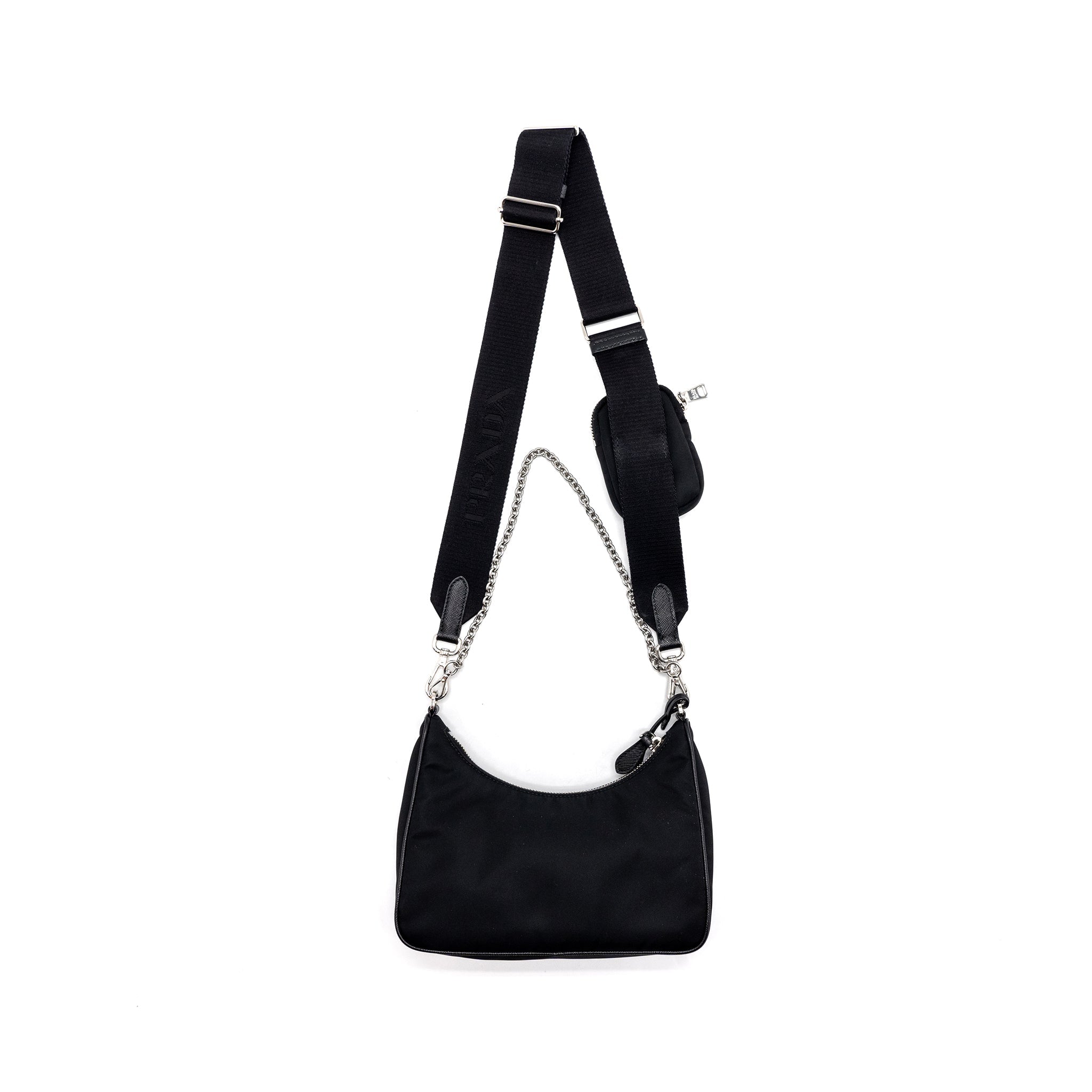 Prada Reedition 2005 Re-Nylon Black SHW