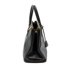 Prada Galleria Saffiano Tote Bag Calfskin Black GHW