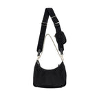 Prada re-edition 2005 re-nylon bag black SHW