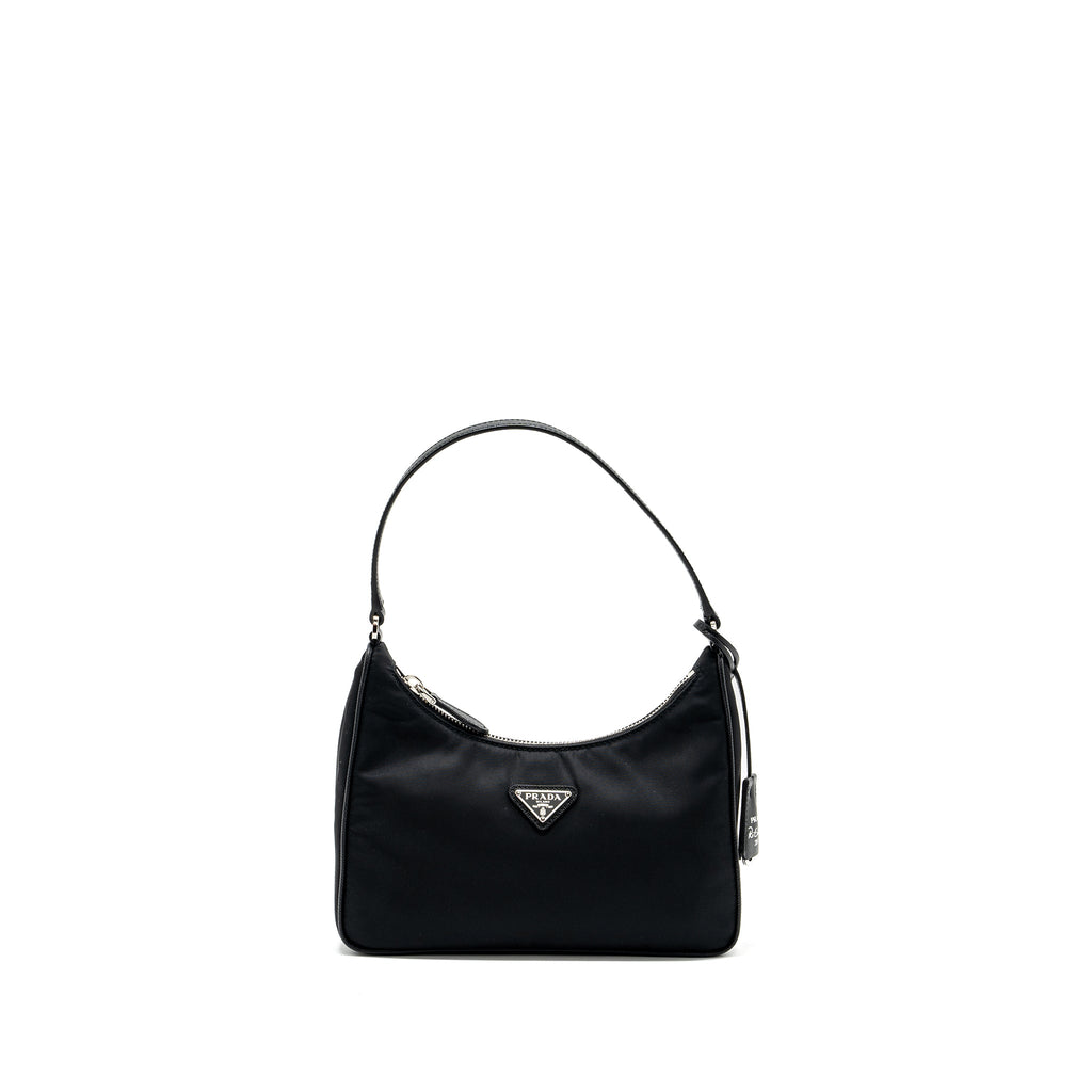 Prada Re-edition 2005 Re-nylon Mini Bag Black SHW