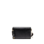 Prada Berlino Sound Bag Tweed/Calfskin Black/Brown/Green Multicolour Hardware