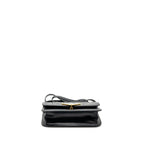 Prada Pattina in Pelle Calfskin Black GHW
