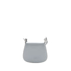 Prada Cleo Mini Bag Brushed Leather Cornflower blue SHW