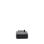 Prada Small Brushed Leather Tote Black SHW