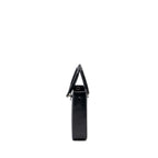 Prada Small Brushed Leather Tote Black SHW