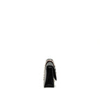 Prada Electra City Flap Bag Calfskin Black/Red SHW