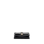 Prada Electra city flap bag calfskin black / red SHW